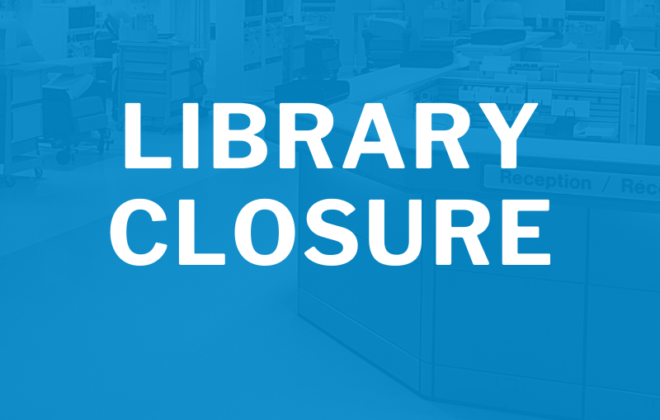 Library Closure graphic