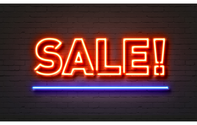 Sale sign