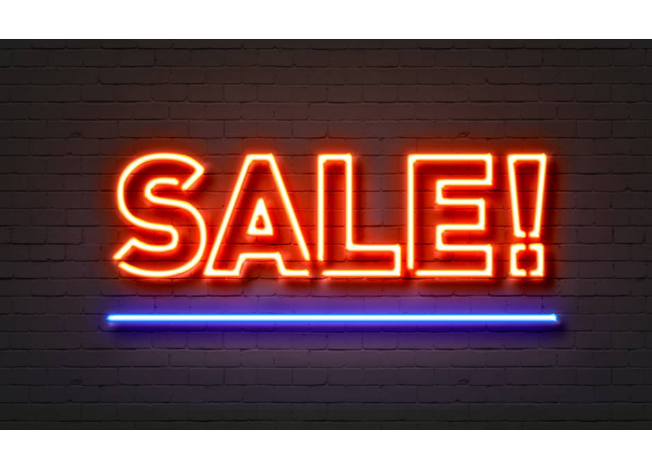 Sale sign