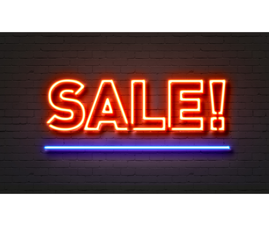 Sale sign