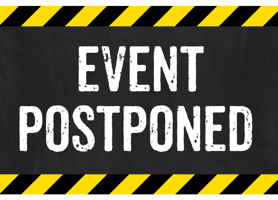 event postponed